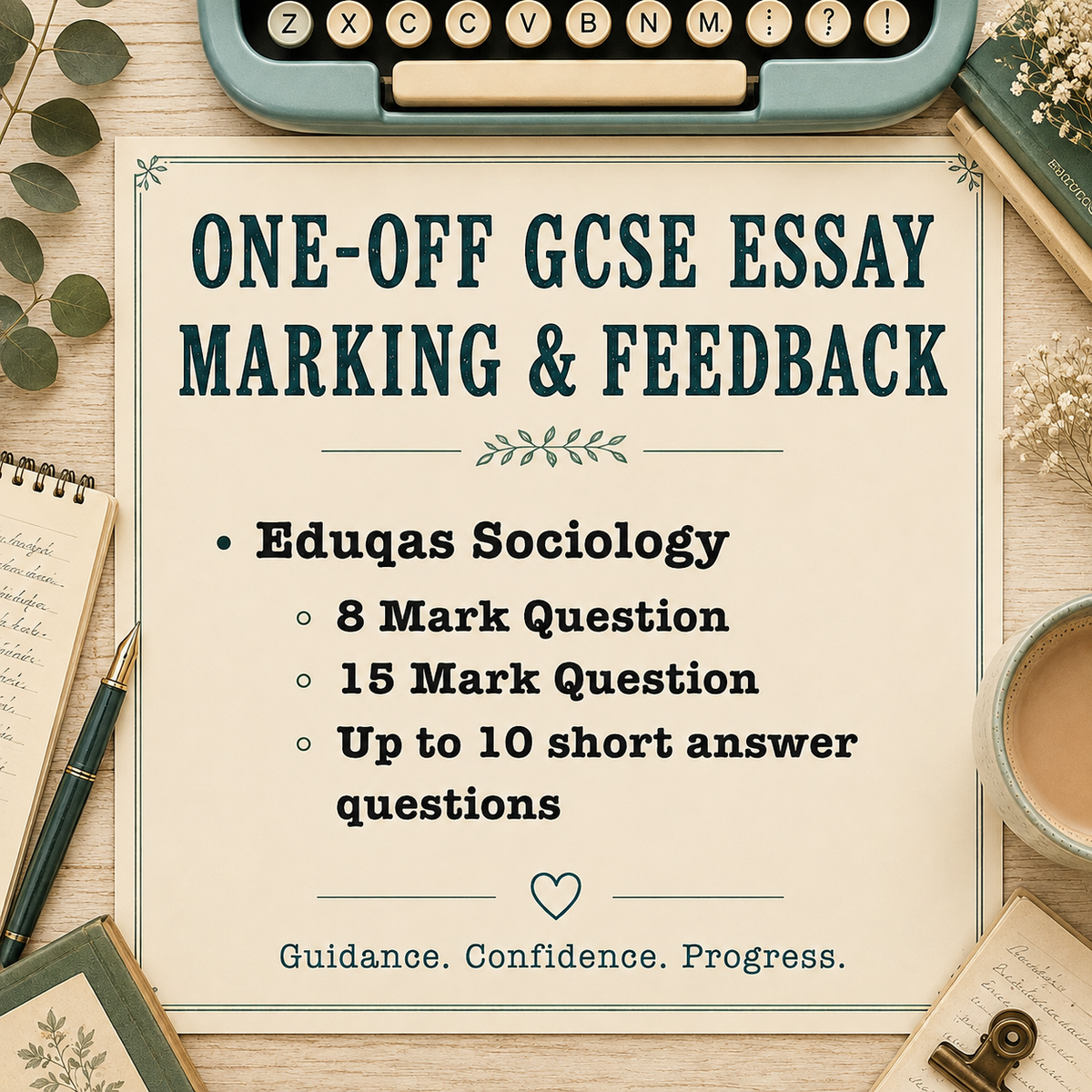 One-Off GCSE Essay Marking & Feedback