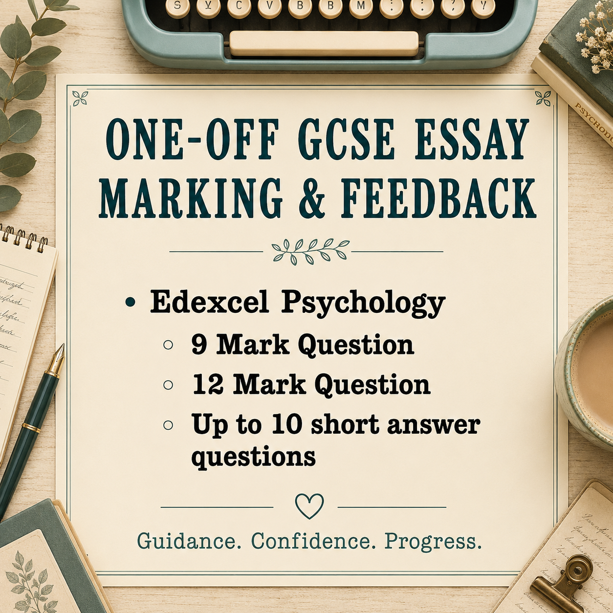 One-Off GCSE Essay Marking & Feedback