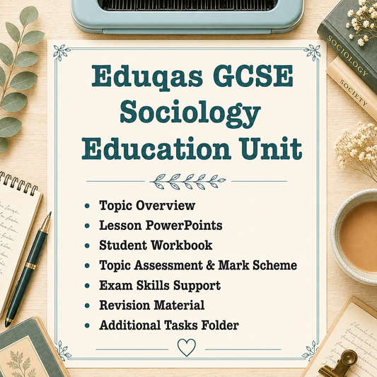 Eduqas GCSE Sociology - Education